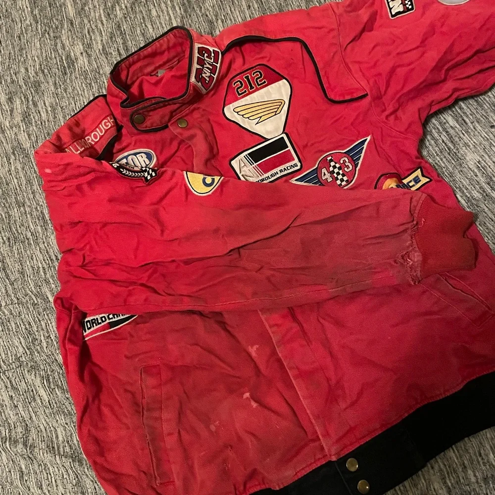 NASCAR Racing NYC 212 World Racing series X Large Red Jacket - Picture 2 of 7